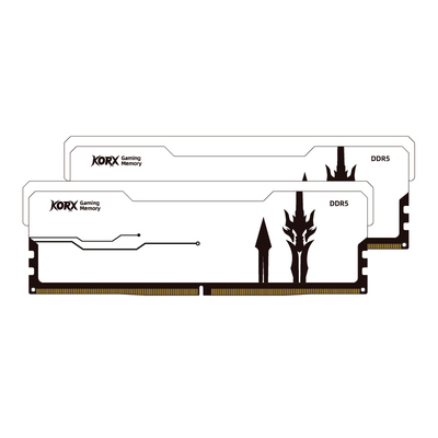 酷芯客KORX 剑客系列 DDR5 U-DIMM 白